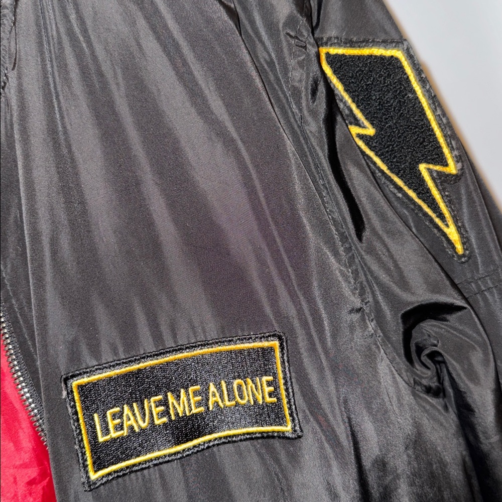Patch bomber jacket - Picture 12 of 14